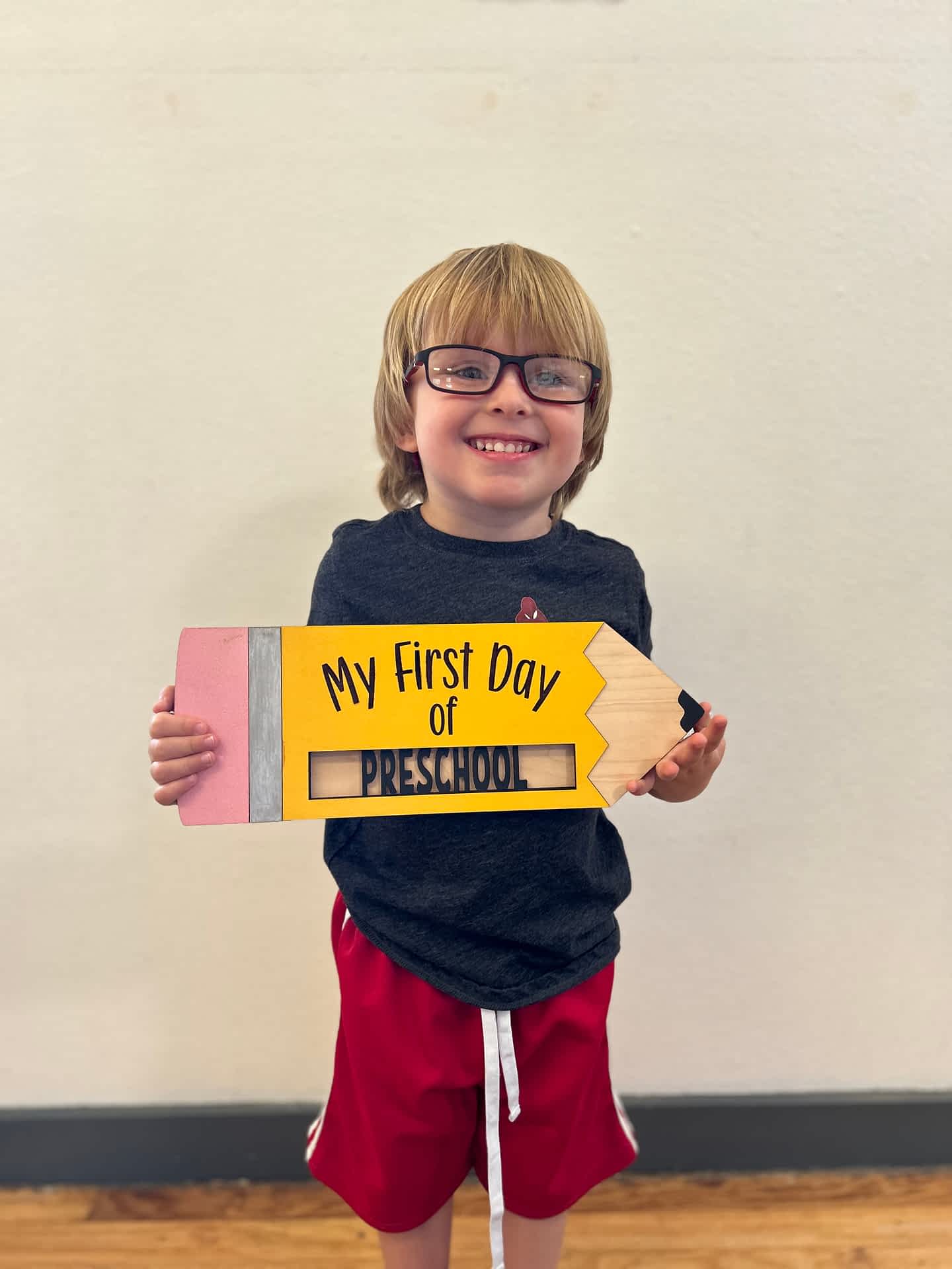 kid first day