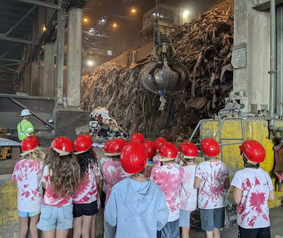tour of the dump